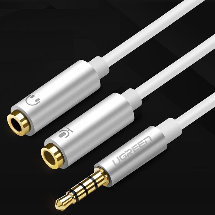 Image du produit Ugreen Séparateur de casque 3,5 mm (0.20 m, Jack 3,5 mm (AUX))