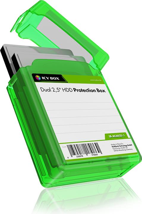 Image du produit Icy Box IB-AC6025-3 Kit de boîtiers de protection pour 2x 2,5" SSD/HDD (3 pièces)
