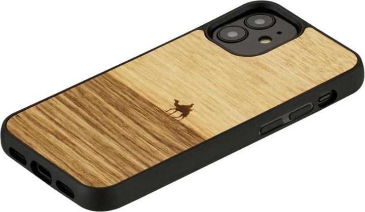 Actual product image Man&Wood case for iPhone 12 mini terra black (Apple iPhone 12 mini)