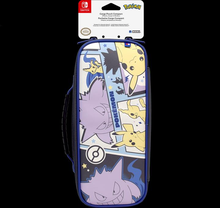 Produktbild HORI Cargo Pouch Compact - Pikachu, Gengar, Mimigma (Switch OLED, Switch)
