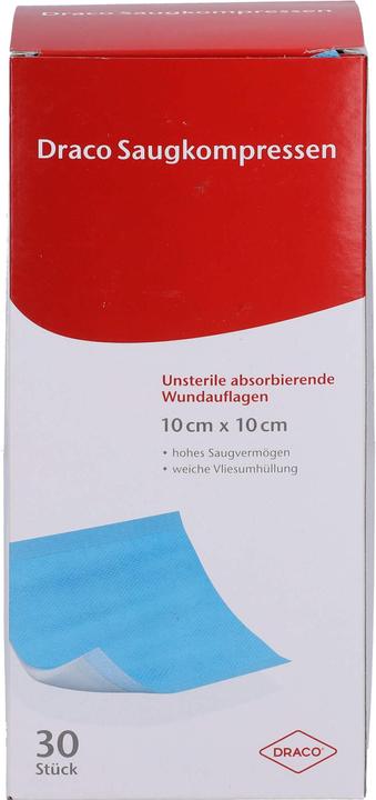 Produktbild Dr. Ausbüttel & Co. Saugkompressen unsteril 10x10cm Draco, 30 St KOM