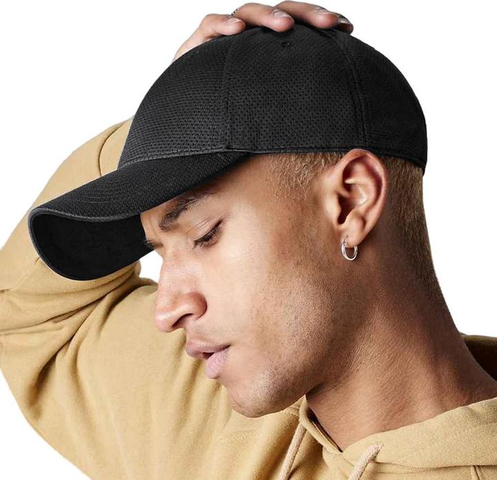 Image du produit Beechfield Casquette unisexe adulte 6 panneaux Air-Mesh (Taille unique)
