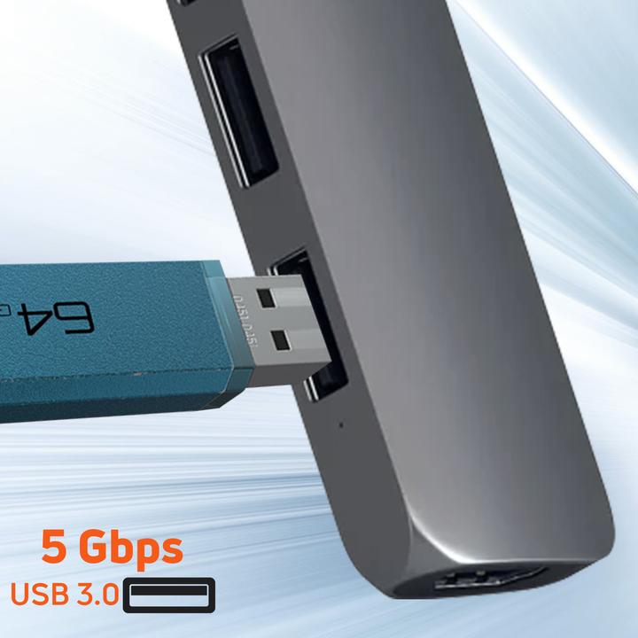 Produktbild Satechi ST-SCMA2M (USB-C, 6 Ports)