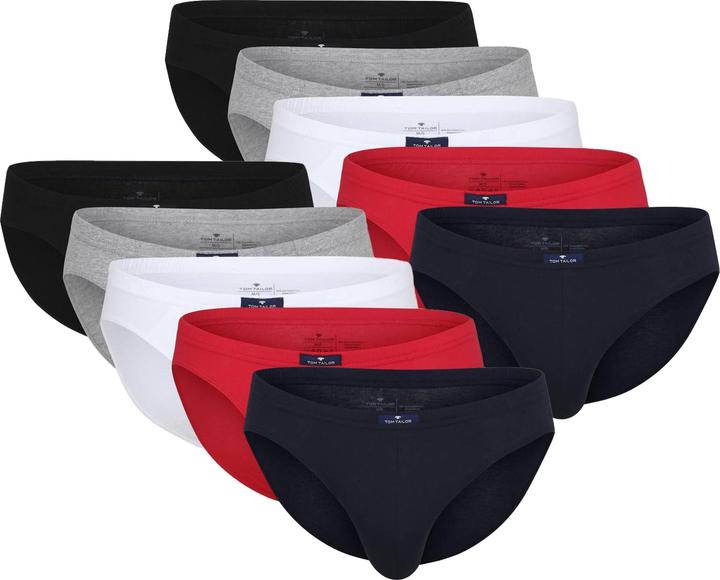 Tom Tailor Slip Casual Bequem sitzend Mini Slip 10er Pack