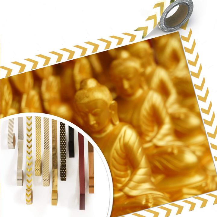 Immagine prodotto Trenddeko Buddha d'oro (45 x 30 cm)