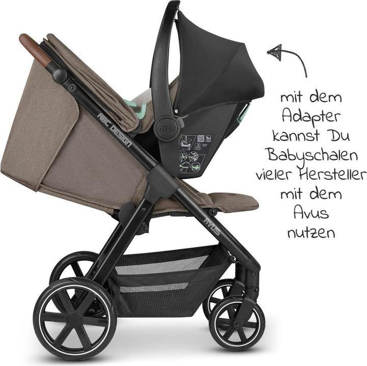 Actual product image ABC Design Adapter Avus - (Tulip), Maxi- Cosi (Citi, CabrioFix, Coral, Pebble, Pebble Plus, Pebble