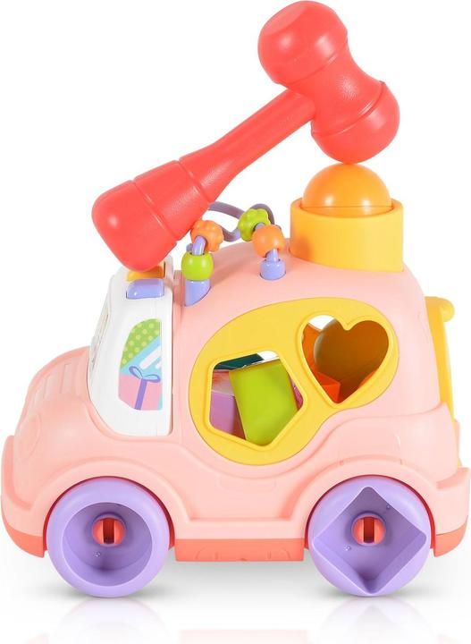 Actual product image Moni Sorting game car music light