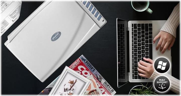 Actual product image Plustek OpticPro A320E - Flatbed Scanner - CCD (USB)