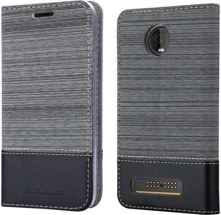 Produktbild Cadorabo Book Jeans Optik Cover (Motorola Moto Z4)