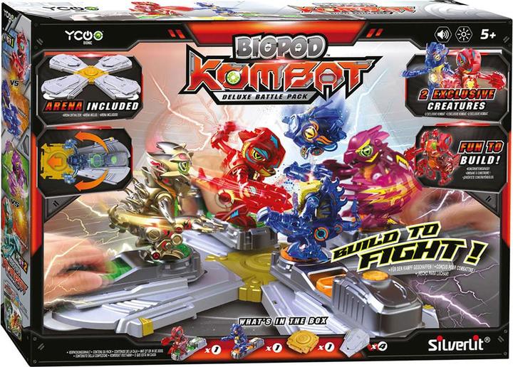 Actual product image Silverlit Biopod Kombat Deluxe Battle Pack