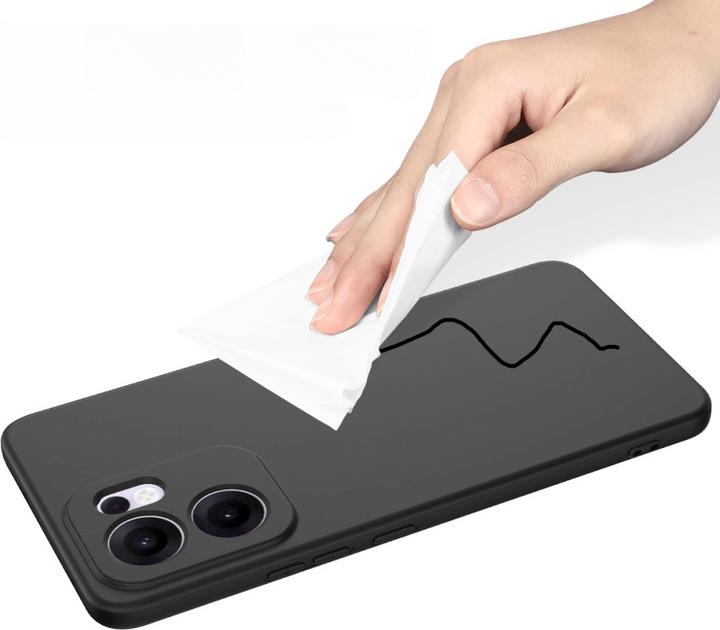 Image du produit Cover-Discount OPPO Reno13 F - Silikon Gummi Hülle mit Riemen (Oppo Reno 13 Pro)