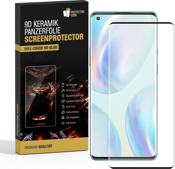 Produktbild Protectorking 3x Ceramic-Glass Full Cover HD Klar (3 Stück, Oneplus 8)