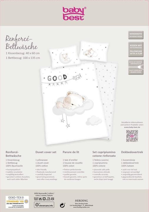 Actual product image Herding Baby bedding Sleeping little bear