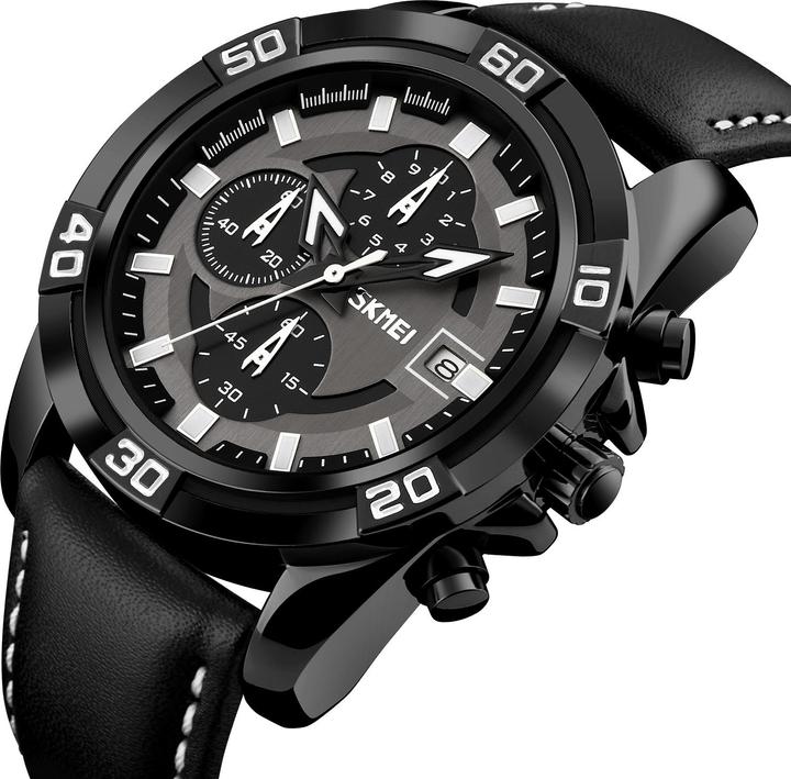 Actual product image Skmei 9156BKBK Herrenuhr + BOX