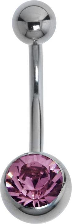 Produktbild Bijouteria Bauchpiercing (Titan, Kristall)