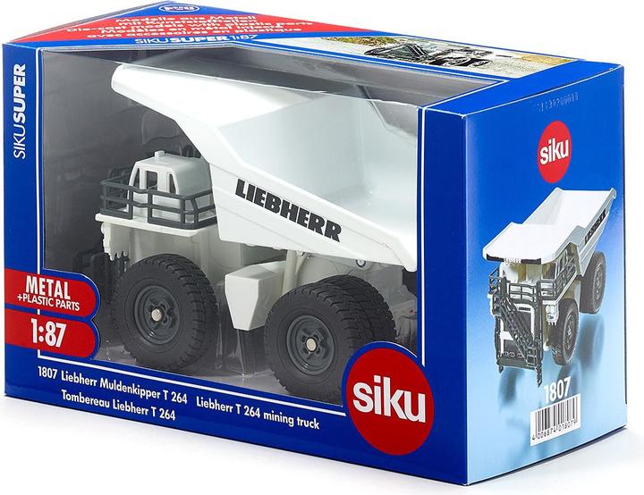 Actual product image Siku Liebherr dump truck T264