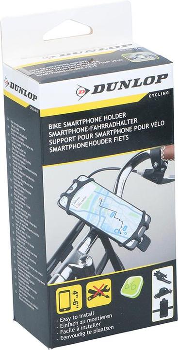 Produktbild Dunlop Fahrradtelefonhalter 10-15 cm (schwarz)