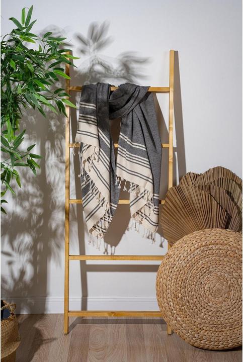 Image du produit Foutastic Strandtuch New Diamond Black, Schnelltrocknend: Ja, Breite (90 x 170 cm)
