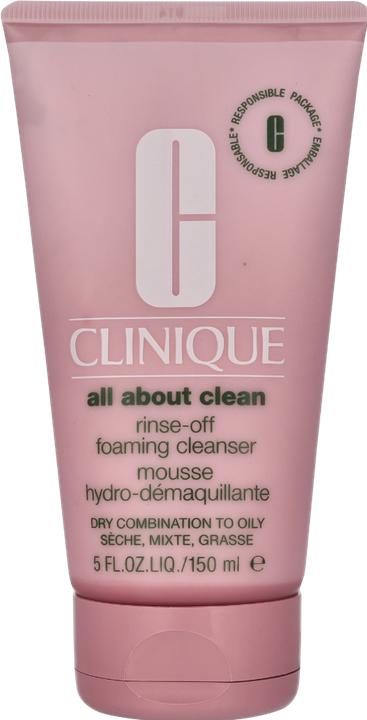 Actual product image Clinique All About Clean Rinse-Off (Cleaning cloths, 150 ml)