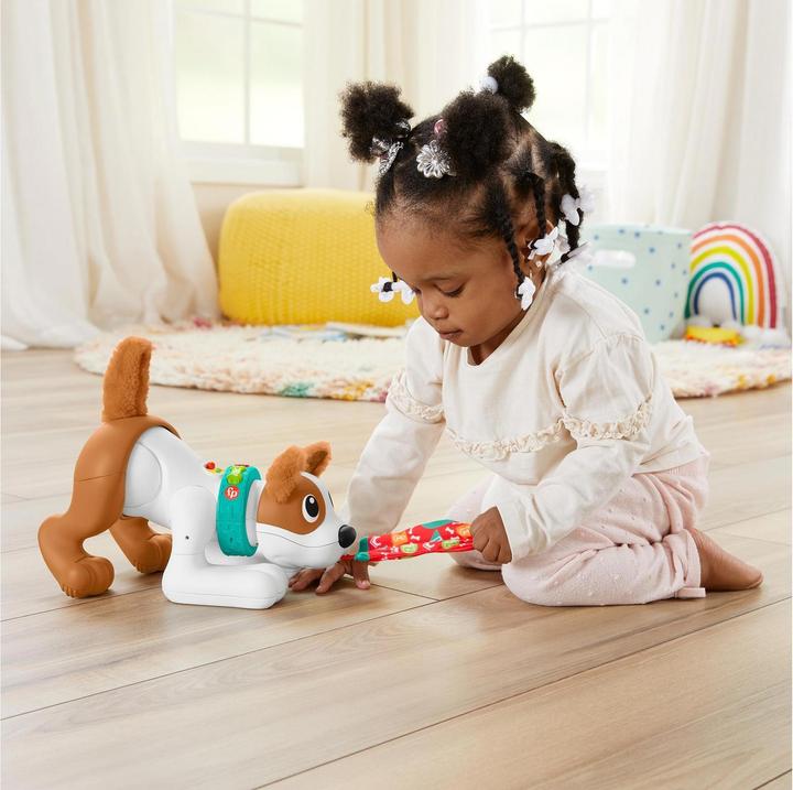 Actual product image Fisher-Price Crawling Dog Bello