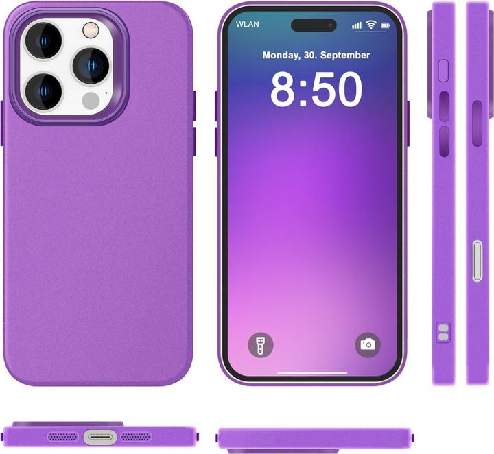 Produktbild Nalia Matt Silikon Hülle (Apple iPhone 16 Pro)