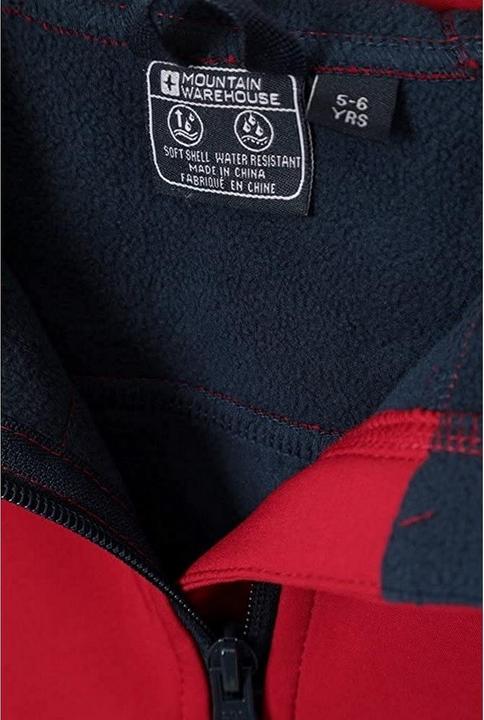 Actual product image Mountain Warehouse Exodus Softshell Jacket Water Resistant (116)