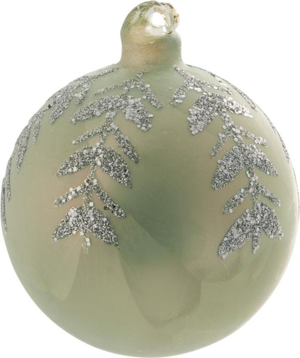 Produktbild Greengate Harmony Weihnachtskugel sparkling blue 8cm (1 -teilig)