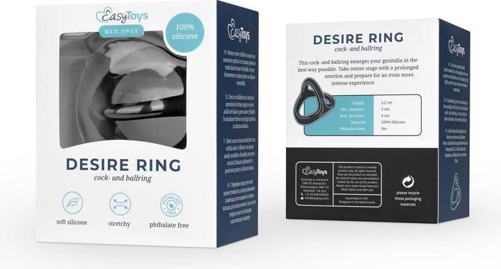 Immagine prodotto Easytoys Cock and Ballring (3 cm)