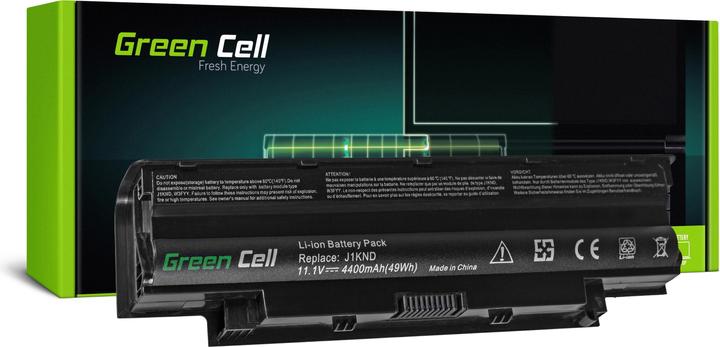 Image du produit GreenCell DE01 Batterie J1KND pour Dell Inspiron N4010 N5010 13R 14R 15R 17R (6 cellules, 4400 mAh)
