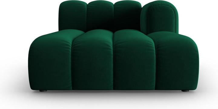 Image du produit Micadoni Velours Méridienne Droite, "Lupine", 2 Places, 117x177x70Fabriqué en Europe (Chaise longue)