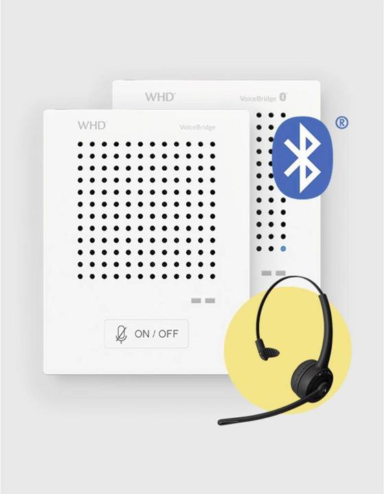 Actual product image WHD Intercom system Contactless, fully automatic (Bluetooth)