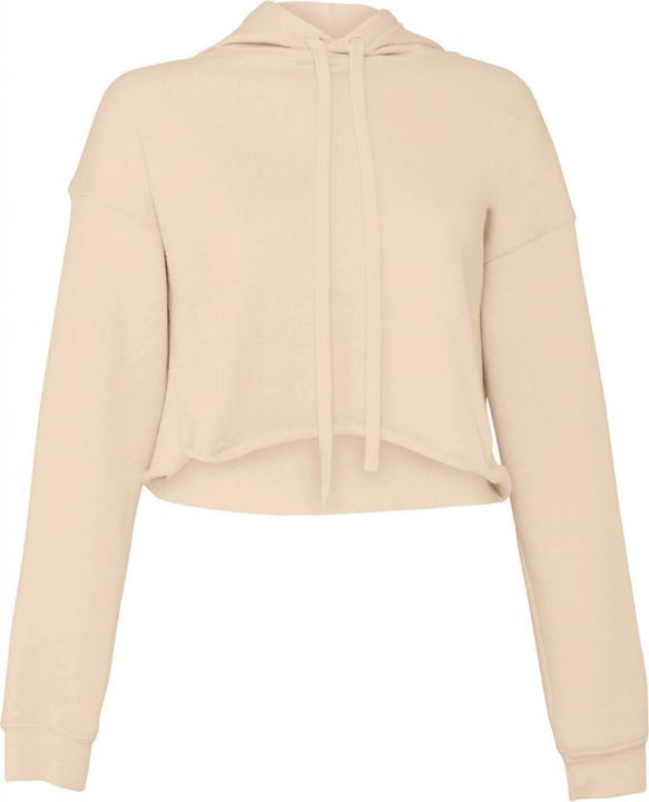 Bella Canvas Women's Crop Fleece Hoodie