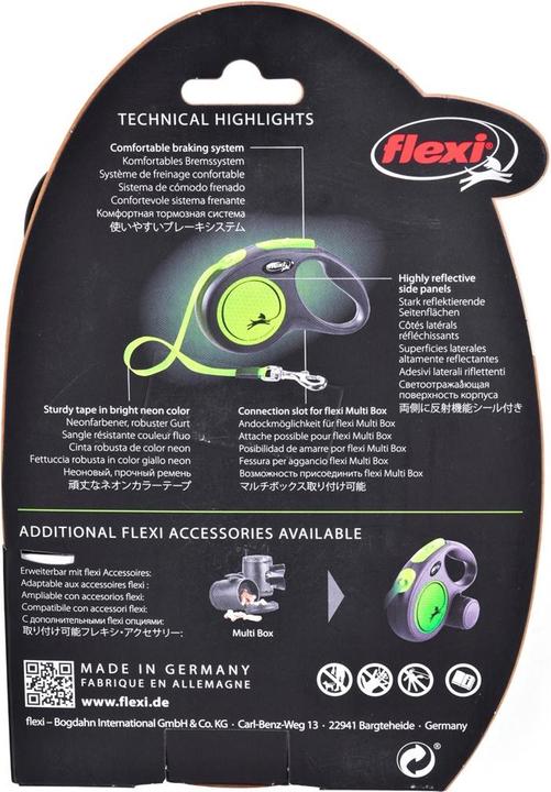 Actual product image Flexi New Neon (S, Dog, General, Walks)