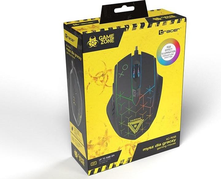 Actual product image Tracer 46797 Game Zone XO RGB Gaming Mouse (Cable)