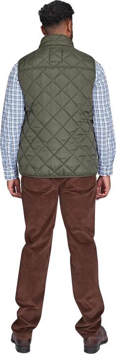 Actual product image Raging Bull Mens Quilted Patch Pocket Gilet (S)