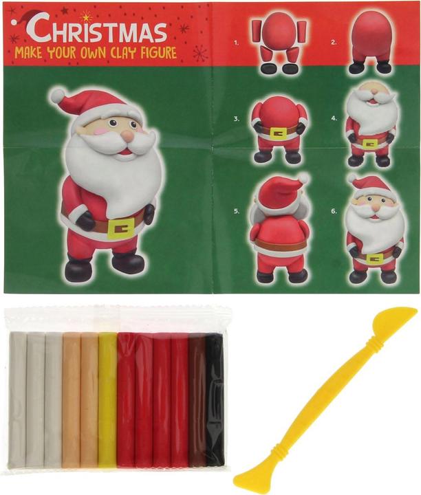Produktbild Wins Holland Machen Sie Ihre eigene Weihnachtsfigur aus Ton (assortiert)