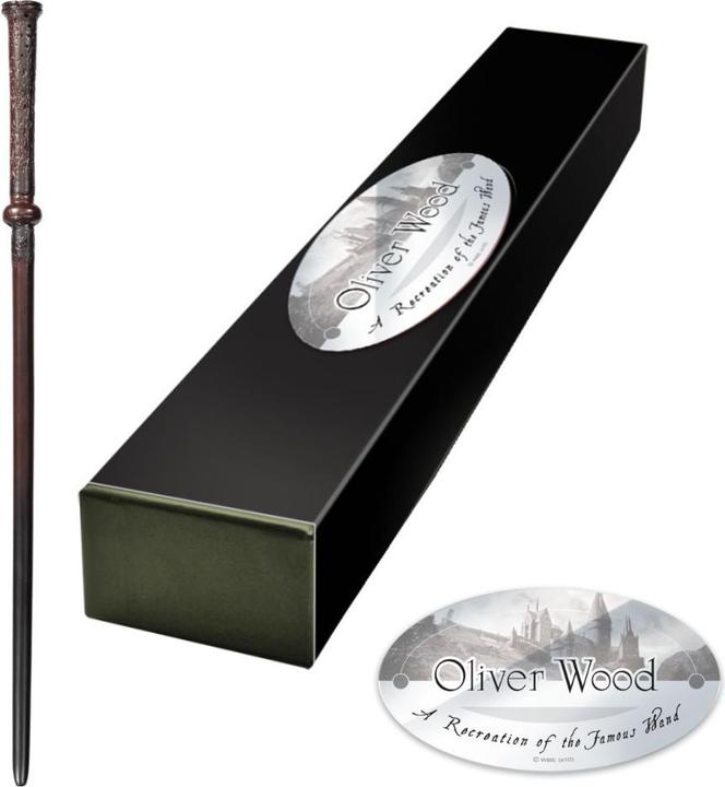 Produktbild Noble Collection Harry Potter Zauberstab Oliver Wood (Charakter-Edition)