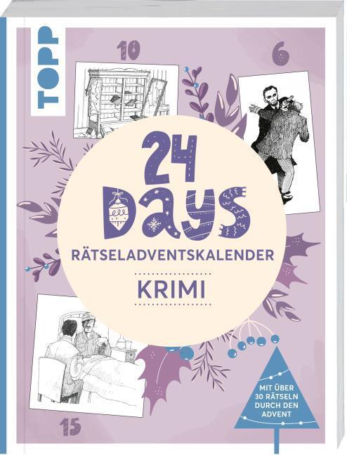 Actual product image 24 DAYS RÄTSELADVENTSKALENDER - Thriller
