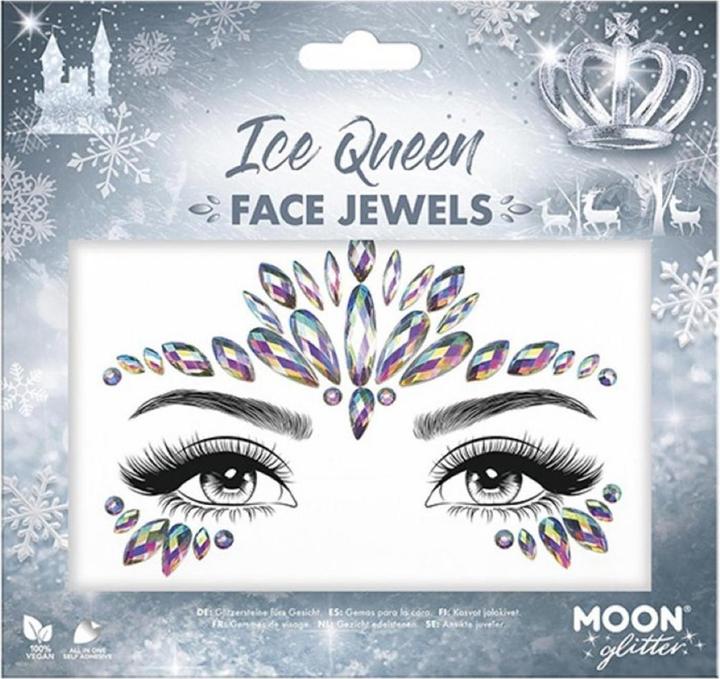 Actual product image Smiffys Face Jewels - Ice Queen