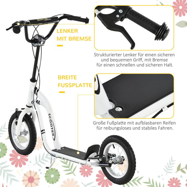 Produktbild Homcom Tretroller mit Handbremse