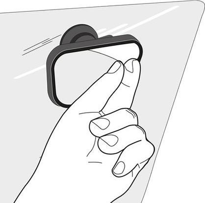 Actual product image Reer ParentsView car safety mirror