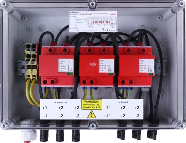 Produktbild Dehn GAK Typ 1+2 im Gehäuse IP6