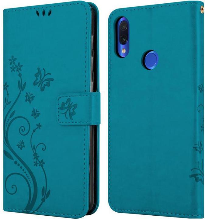 Produktbild Cadorabo Flower Book Hülle (Xiaomi Redmi Note 7)