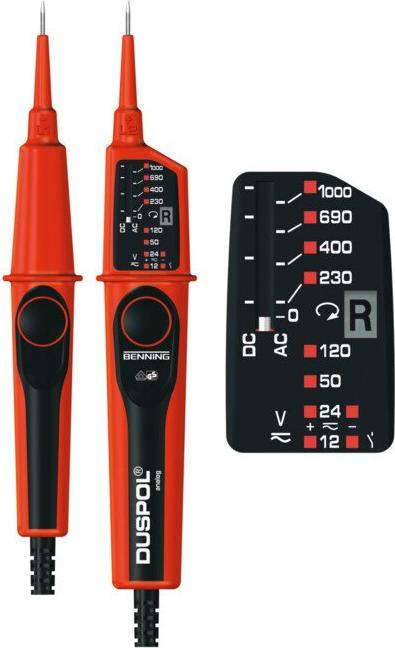 Produktbild Benning Spannungsprüfer (CAT IV 600V, CAT III 1000V)
