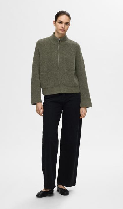 Produktbild Selected Femme Zip-up Strickjacke (XL)