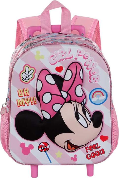 Karactermania Small 3D Backpack with Wheels Power