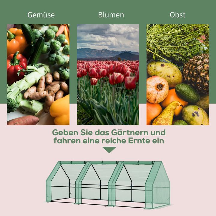 Actual product image Outsunny Greenhouse