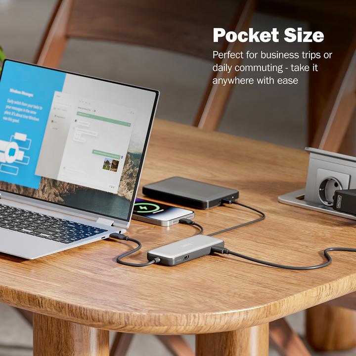 Produktbild Digitus USB-C Docking Station, 7-Port (USB-C, 7 Ports)