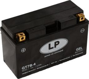 Image du produit Landport Batterie moto GEL GT7B-4 12V 6.5Ah (12 V, 6.50 Ah)