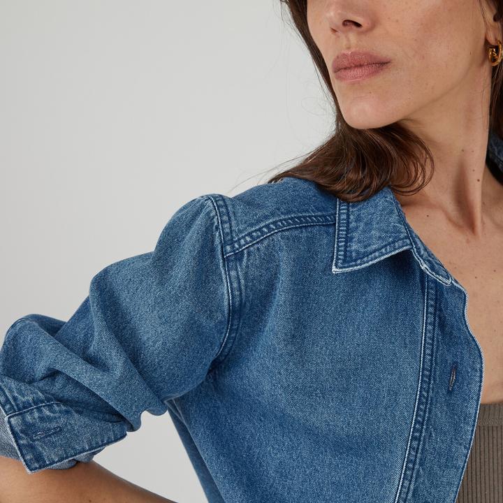 Produktbild La Redoute Collections Jeansjacke mit Knöpfen Signature (S, M)
